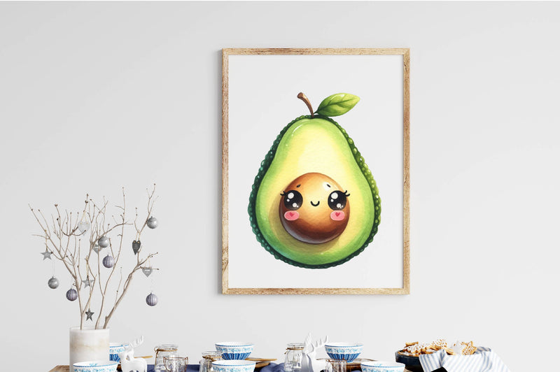 Cute Avocado Clipart Bundle 2 - CraftNest - Digital Crafting and Art