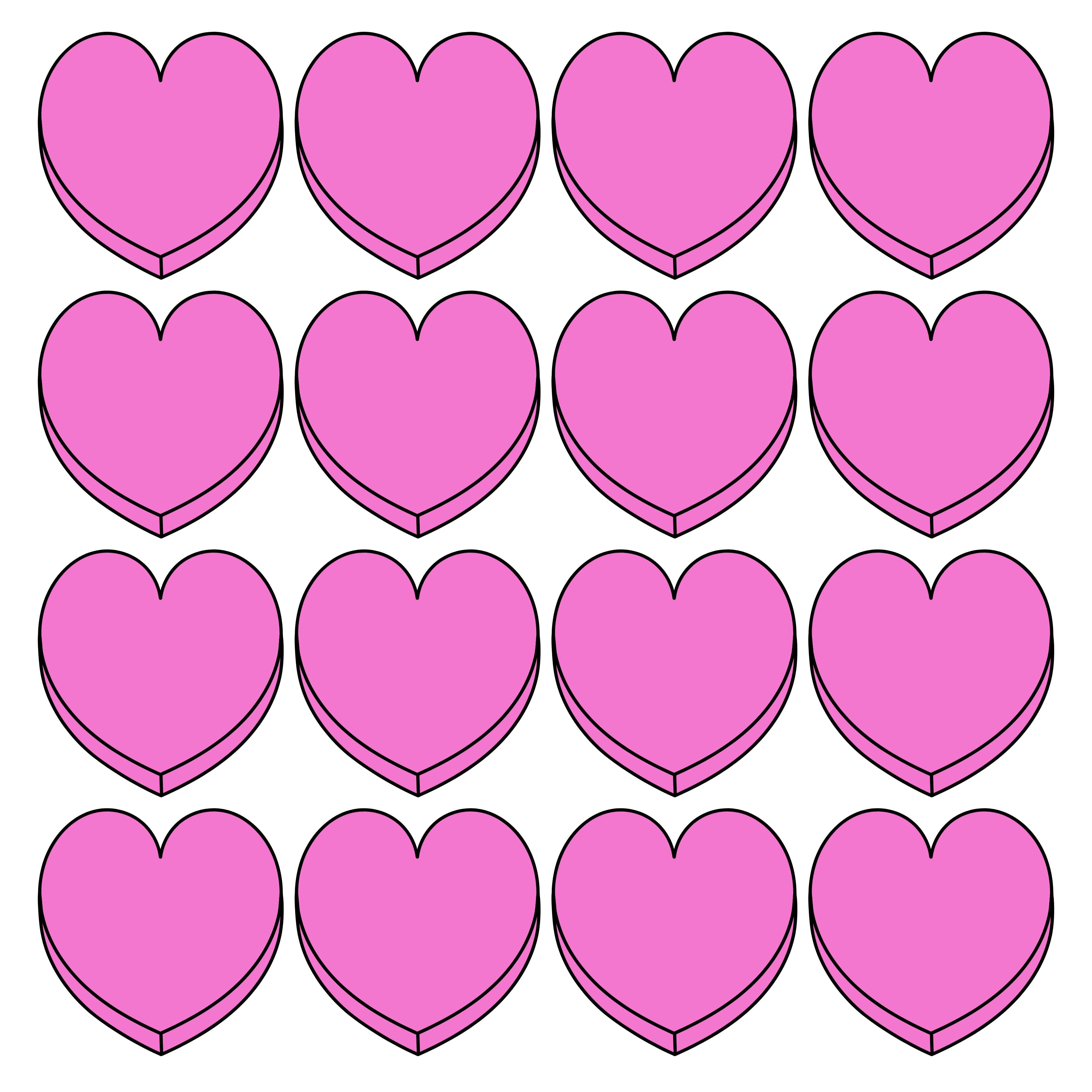 Valentine Seamless Digital Paper 6 - CraftNest - Digital Crafting and Art