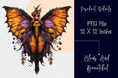 Halloween Fairy Gothic Fairy Clipart Bundle - CraftNest - Digital Crafting and Art