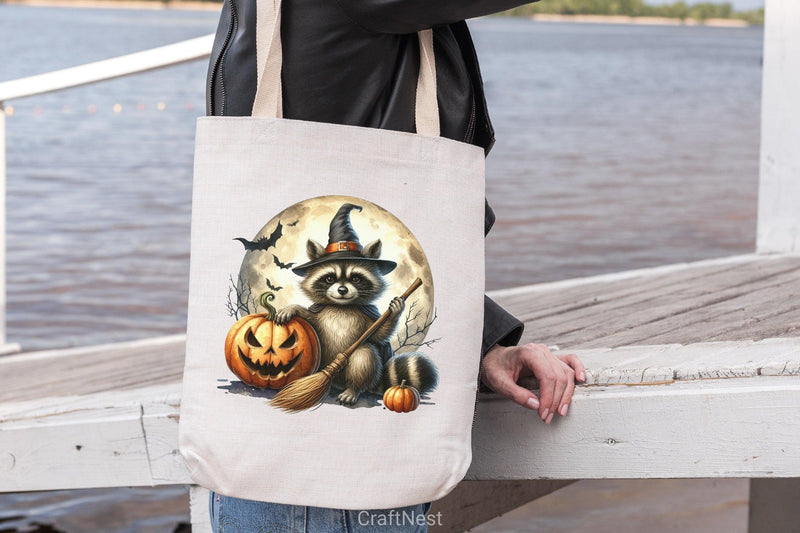 Halloween Raccoon Clipart Bundle 11 - CraftNest - Digital Crafting and Art