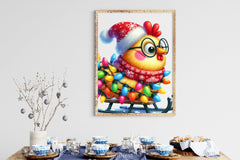 Christmas Funny Chicken Clipart Bundle 2 - CraftNest - Digital Crafting and Art