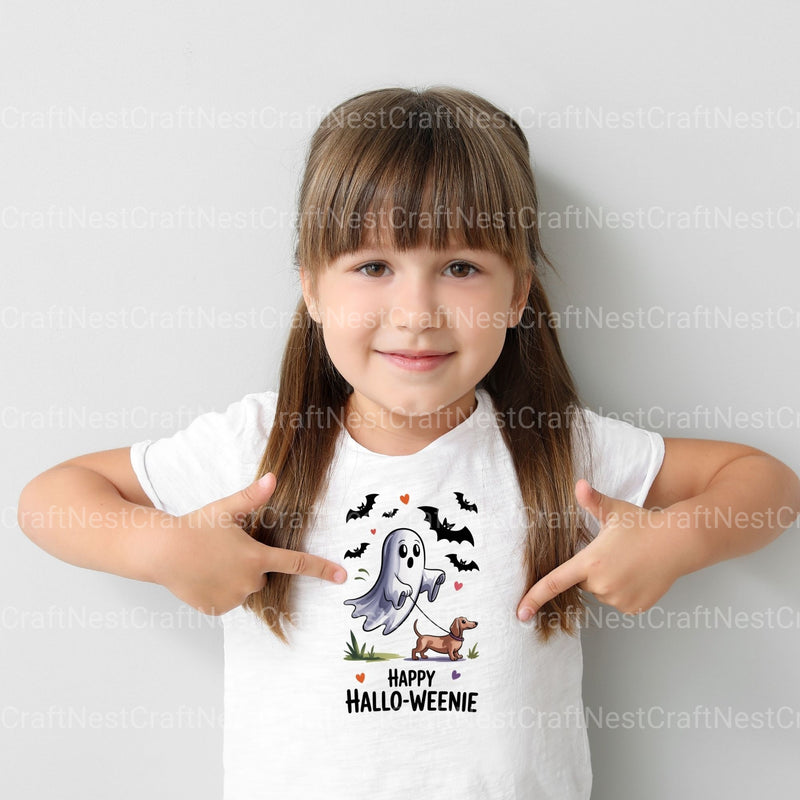 Dachshund Ghost Halloween Clipart Bundle - CraftNest - Digital Crafting and Art