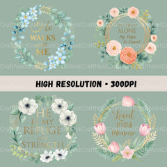 Religious Quotes Clipart Bundle - CraftNest - Digital Crafting and Art