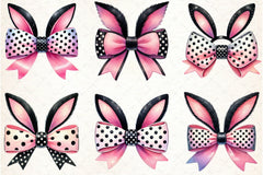Easter Bunny Bow Clipart Bundle 2 - CraftNest - Digital Crafting and Art
