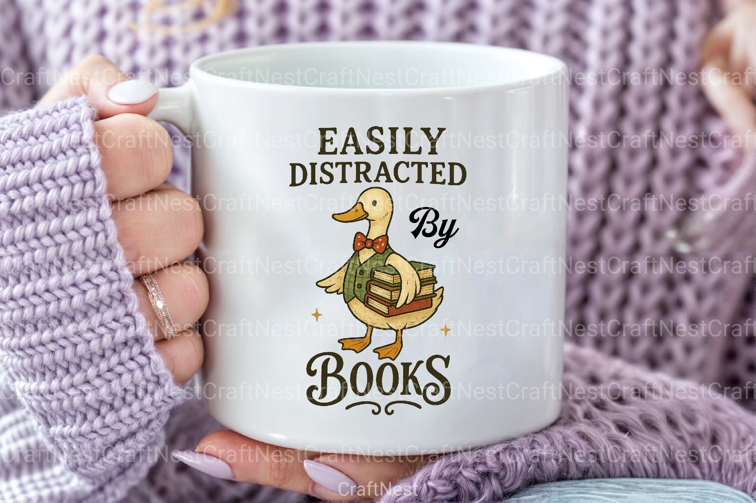 Book Lover Clipart Bundle: Perfect for Bookworms - CraftNest - Digital Crafting and Art