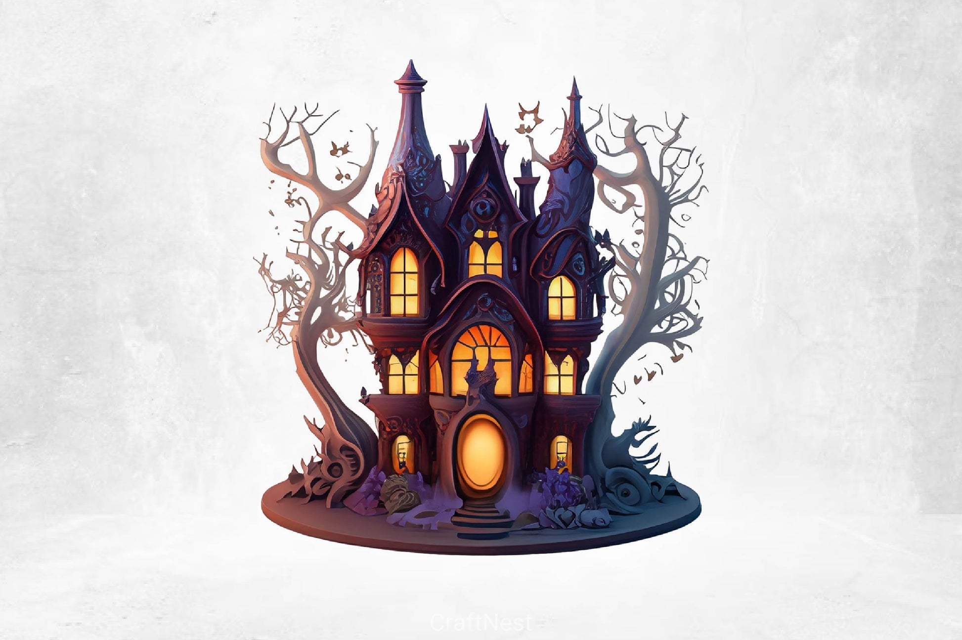 Gothic Fairy House Clipart Bundle - CraftNest - Digital Crafting and Art