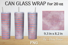 Patriotic 20 oz Tumbler Wraps SVG Bundle - CraftNest - Digital Crafting and Art