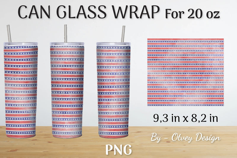 Patriotic 20 oz Tumbler Wraps SVG Bundle - CraftNest - Digital Crafting and Art