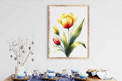 Tulip Flowers Clipart Bundle - CraftNest - Digital Crafting and Art