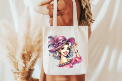 Mardi Gras Girl Clipart Bundle 6 - CraftNest - Digital Crafting and Art