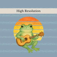 Retro Sunset & Animals Clipart Bundle - CraftNest - Digital Crafting and Art