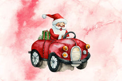 Santa Claus Driving Clipart Bundle - CraftNest - Digital Crafting and Art
