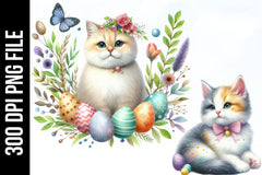 Cute Easter Animals Clipart Bundle - CraftNest - Digital Crafting and Art