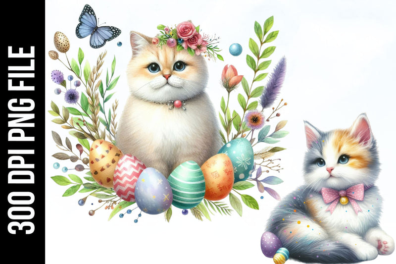 Cute Easter Animals Clipart Bundle - CraftNest - Digital Crafting and Art