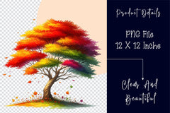 Fall Tree Autumn Tree Clipart Bundle - CraftNest - Digital Crafting and Art