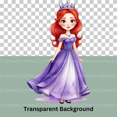 Princesses Clipart Bundle - CraftNest - Digital Crafting and Art