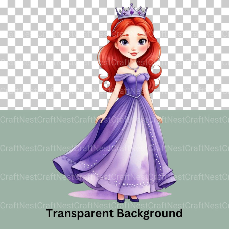 Princesses Clipart Bundle - CraftNest - Digital Crafting and Art