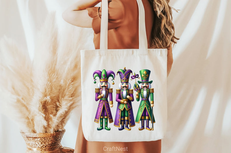 Nutcracker Mardi Gras Clipart Bundle 6 - CraftNest - Digital Crafting and Art