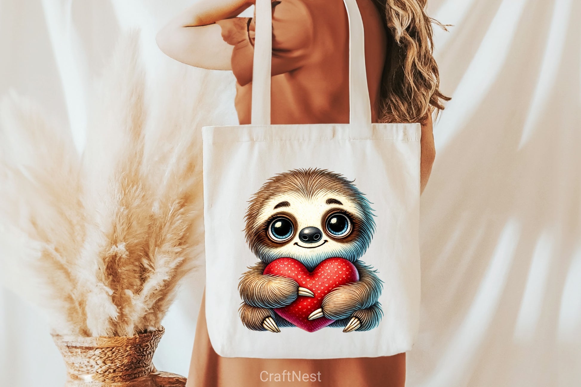 Valentine Sloth Clipart Bundle - CraftNest - Digital Crafting and Art