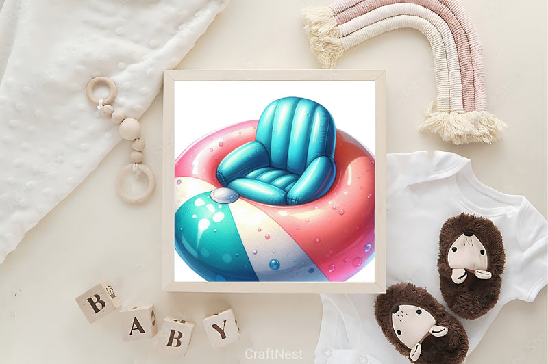 Life Preserver Summer Clipart Bundle - CraftNest - Digital Crafting and Art