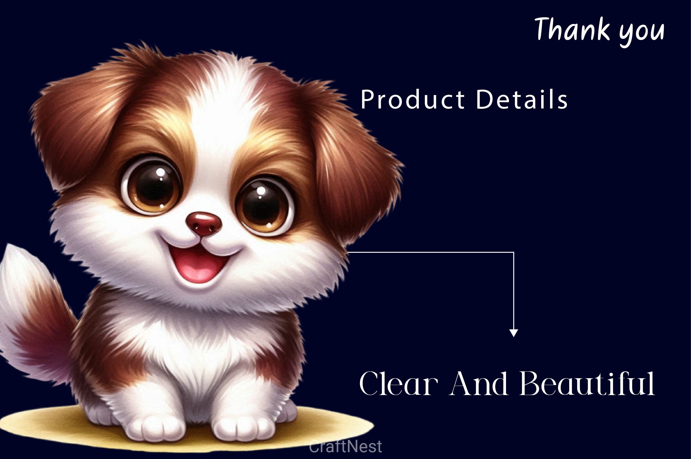 Funny Puppy Dog Clipart Bundle - CraftNest - Digital Crafting and Art