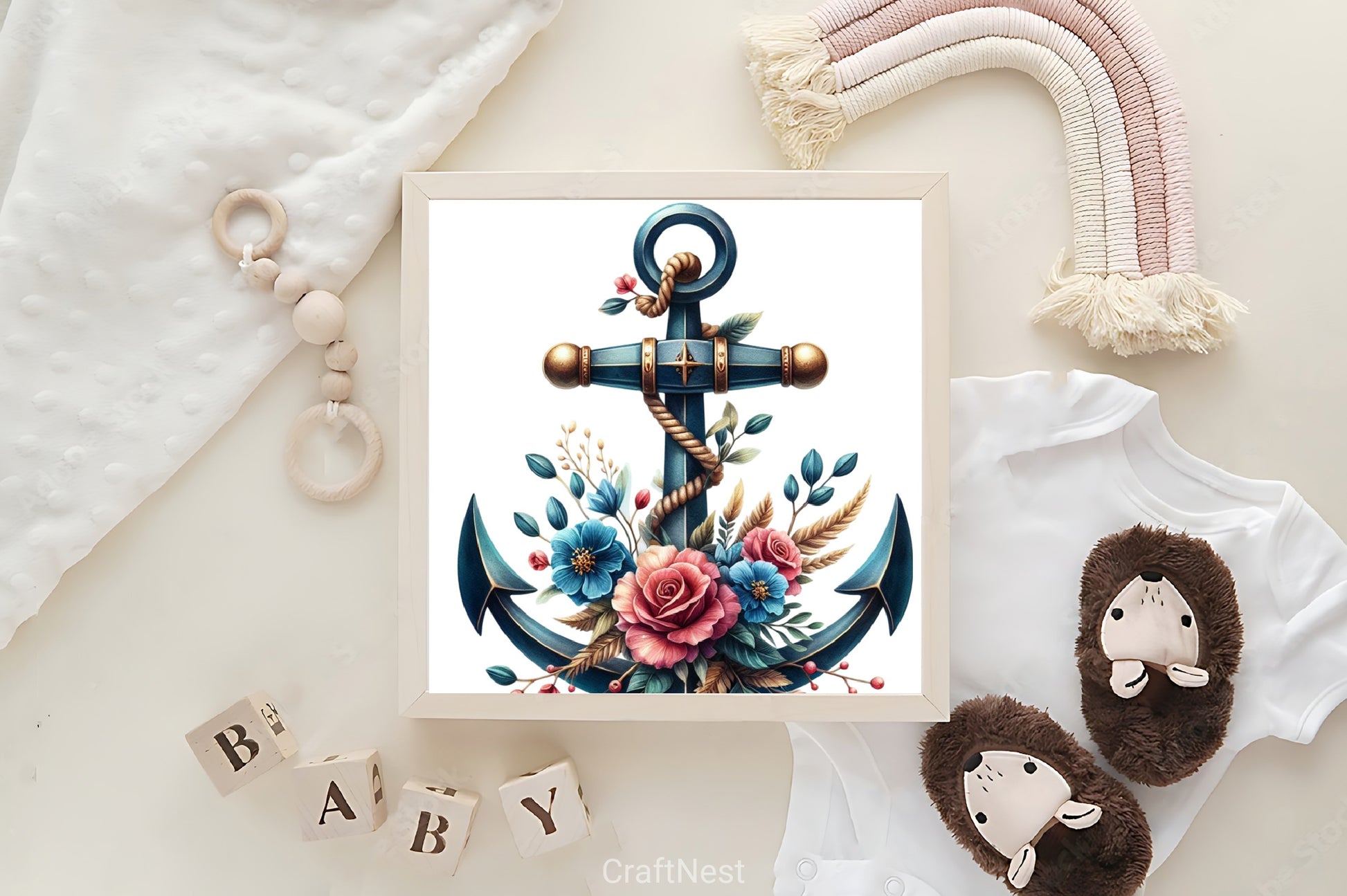 Beautiful Anchor Clipart Bundle - CraftNest - Digital Crafting and Art