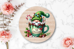 Holiday Christmas Coffee With Gnome Clipart Bundle - CraftNest - Digital Crafting and Art