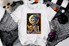 The Reader Tarot Card Reading Skeleton Clipart Bundle - CraftNest - Digital Crafting and Art