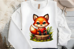 Valentine Foxes Clipart Bundle - CraftNest - Digital Crafting and Art