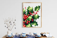 Christmas Holly Clipart Bundle 2 - CraftNest - Digital Crafting and Art