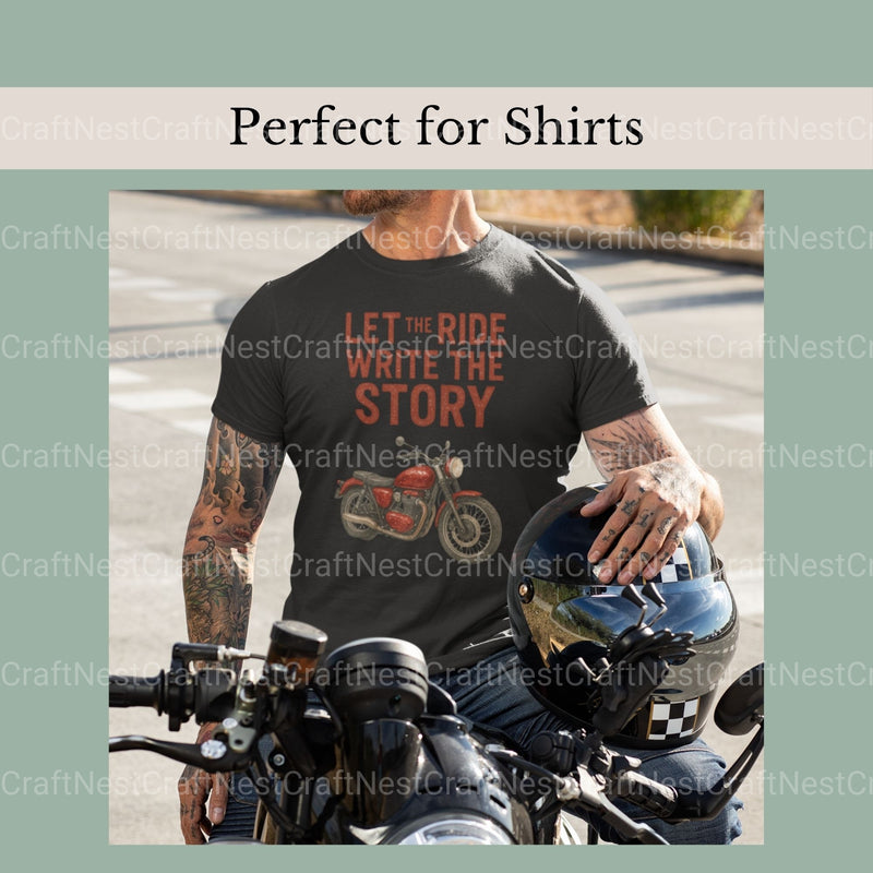 Let The Ride Write The Story Clipart Bundle - CraftNest - Digital Crafting and Art