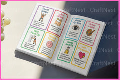Stress Relief Flashcards for Relaxation - CraftNest - Digital Crafting and Art