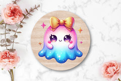 Coquette Cute Ghost With Bow Clipart Bundle - CraftNest - Digital Crafting and Art