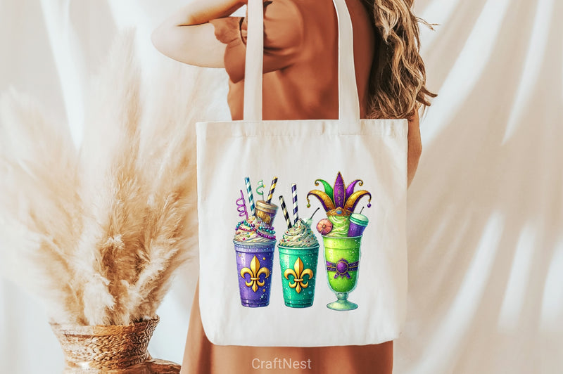 Mardi Gras Drink Clipart Bundle - CraftNest - Digital Crafting and Art