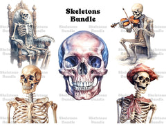 Skeleton Clipart - CraftNest