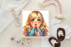 Surprise Girl Clipart Bundle - CraftNest - Digital Crafting and Art