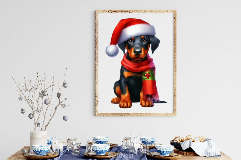 Christmas Dog Clipart Bundle 2 - CraftNest - Digital Crafting and Art
