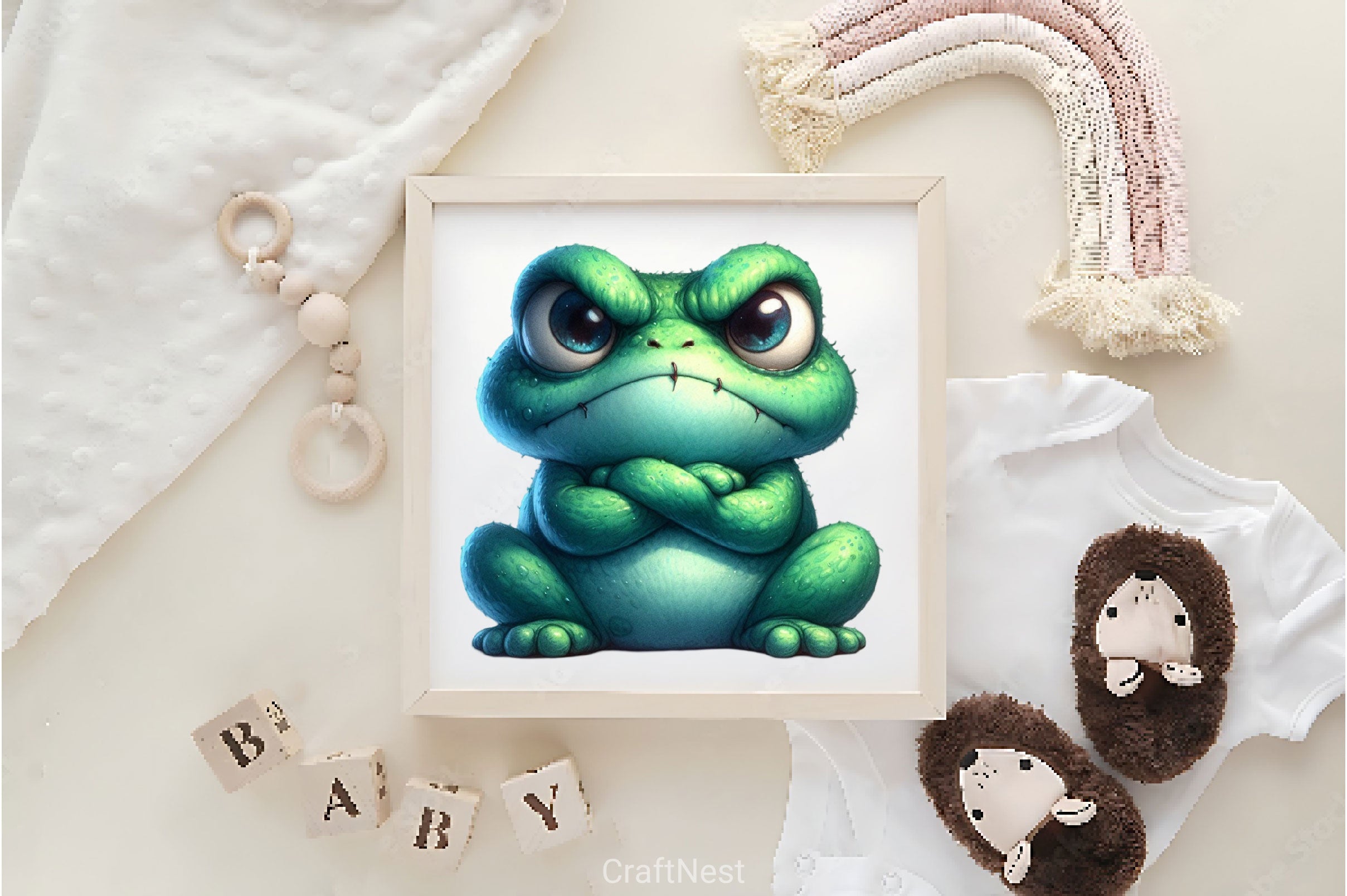 Funny Grumpy Animals Clipart Bundle 7 - CraftNest - Digital Crafting and Art