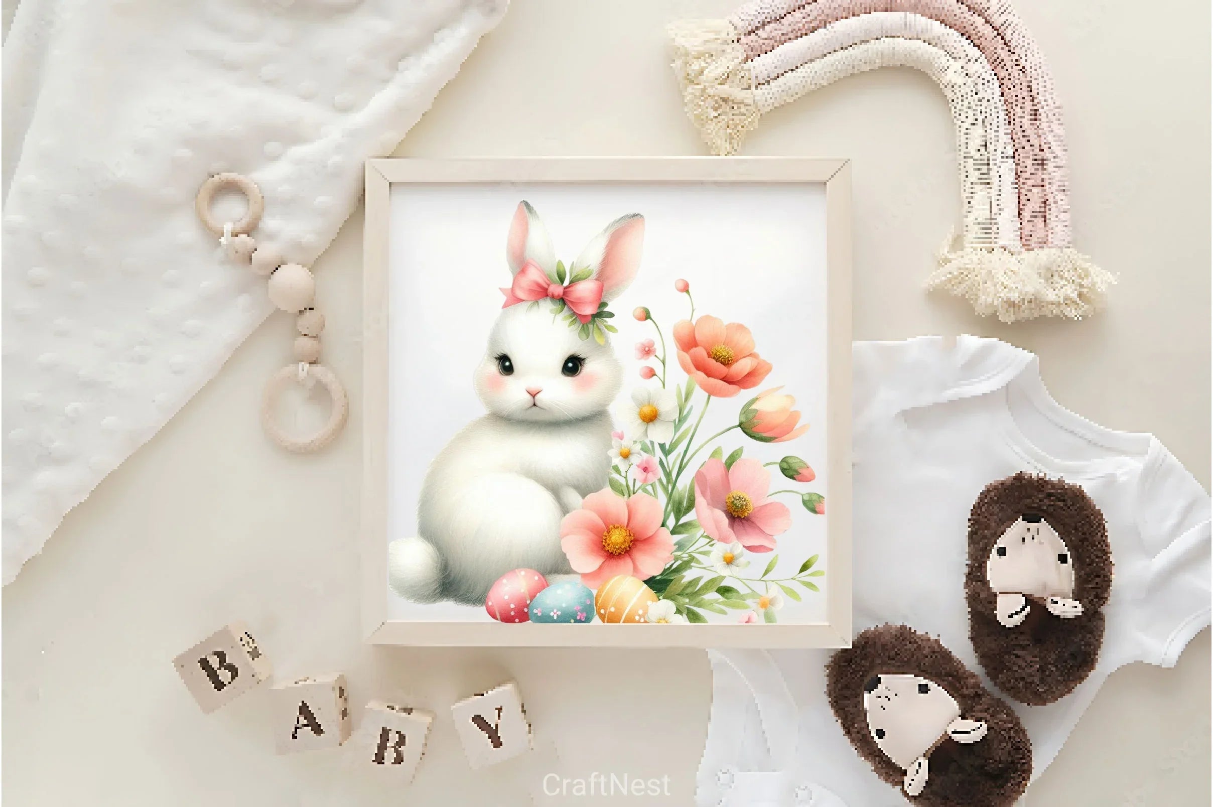 Easter Bunny Clipart Bundle 29 - CraftNest - Digital Crafting and Art