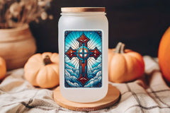 Stained Glass Cross Tarot Card Clipart Bundle 8 - CraftNest - Digital Crafting and Art