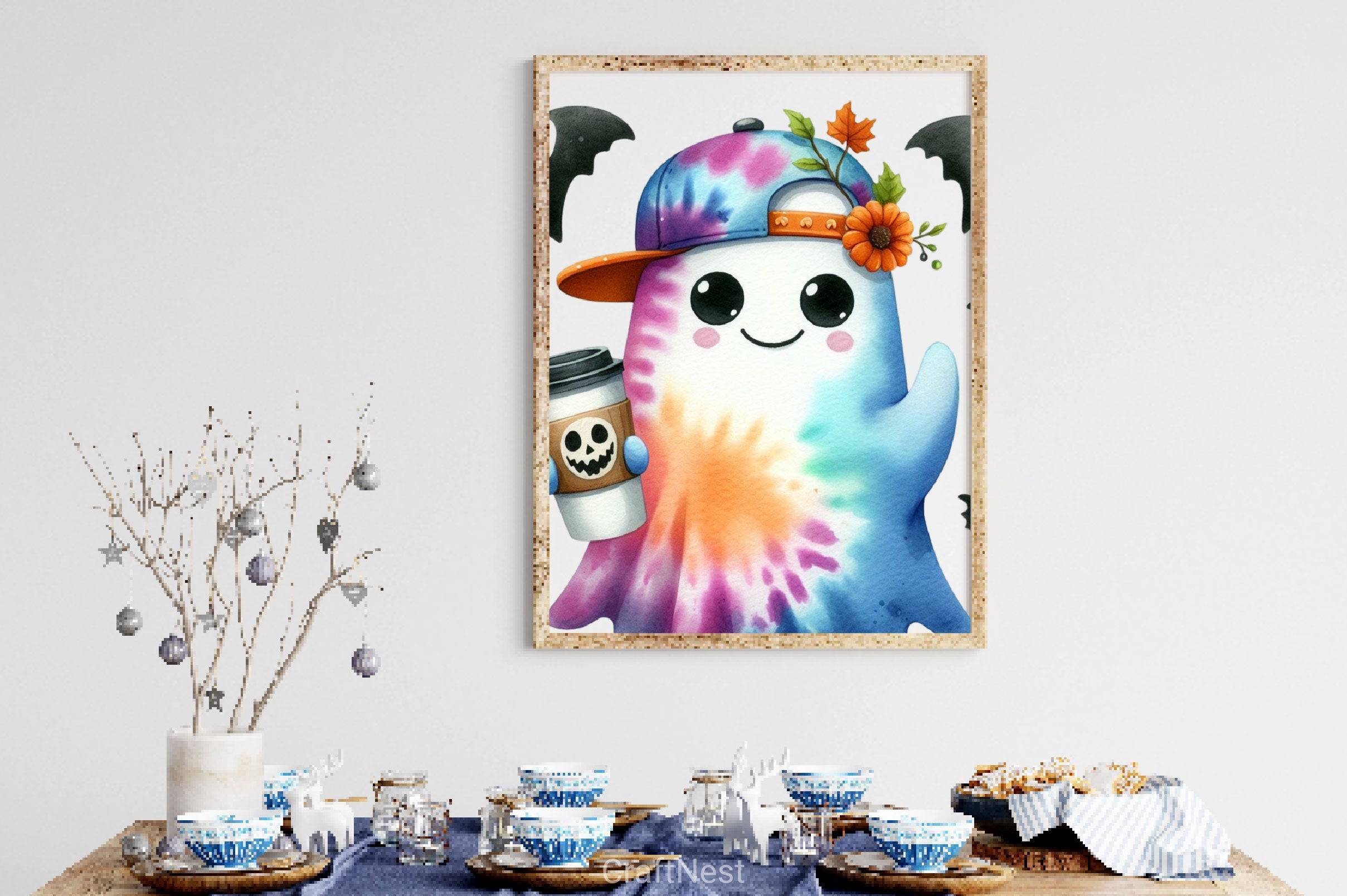 Funny Halloween Ghost Clipart Bundle 3 - CraftNest - Digital Crafting and Art