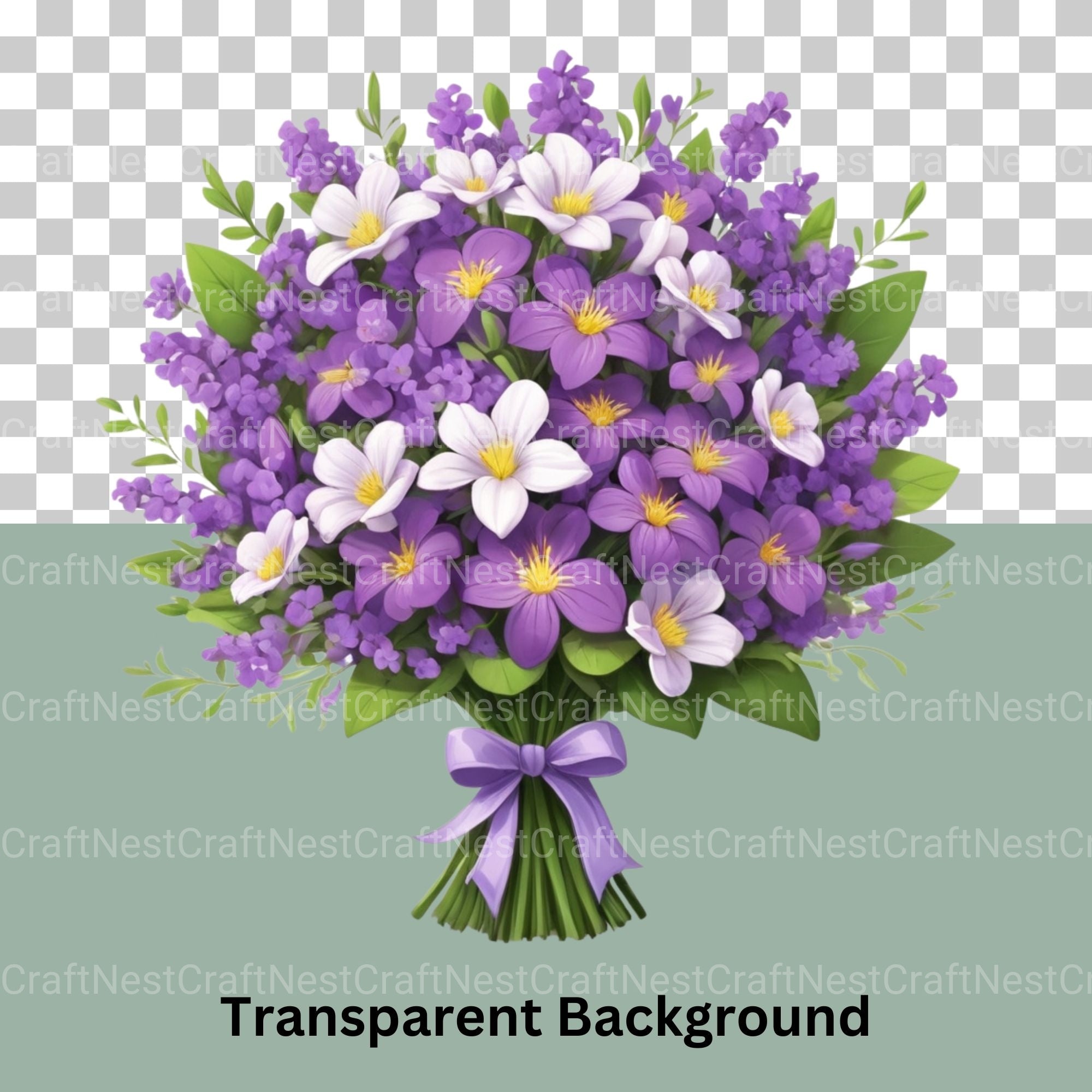 Floral Bouquets Clipart Bundle - CraftNest - Digital Crafting and Art