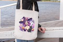 Halloween Witch Girl Clipart Bundle 1 - CraftNest - Digital Crafting and Art