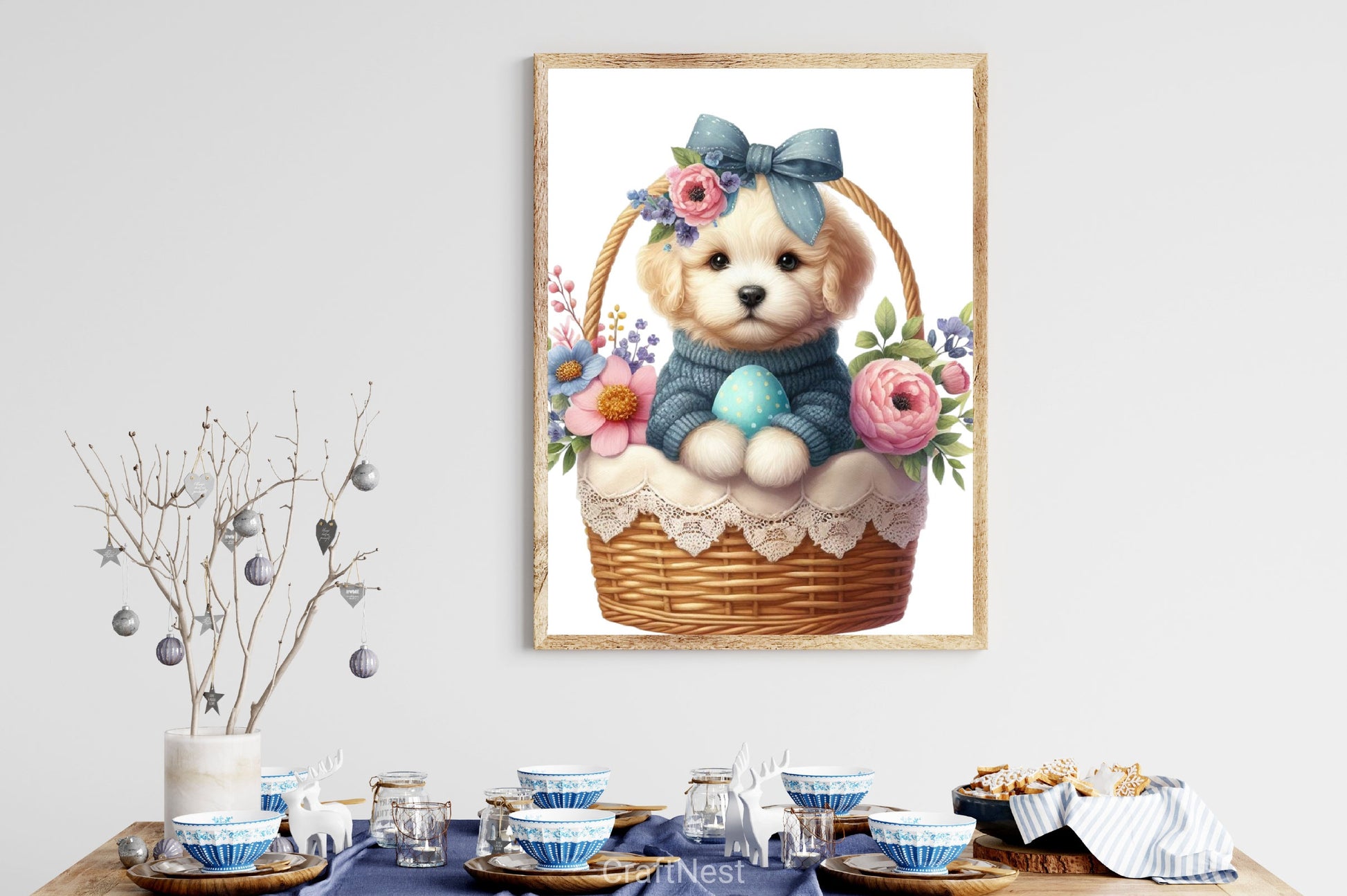 Easter Dog Clipart Bundle 1 - CraftNest - Digital Crafting and Art