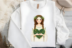 Beautiful Girl Heart Clipart Bundle - CraftNest - Digital Crafting and Art