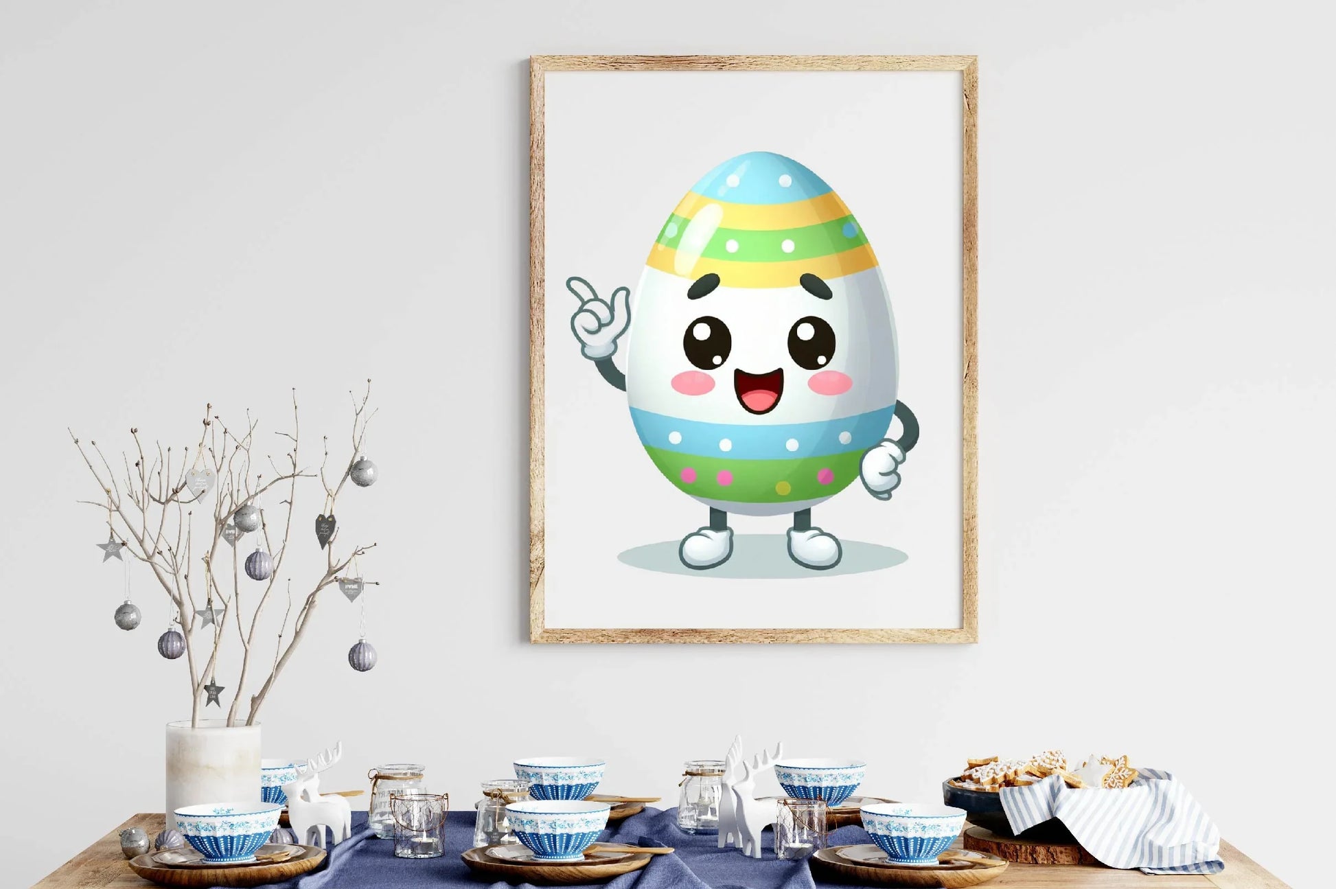 Easter Eggs Character Clipart Bundle - CraftNest - Digital Crafting and Art