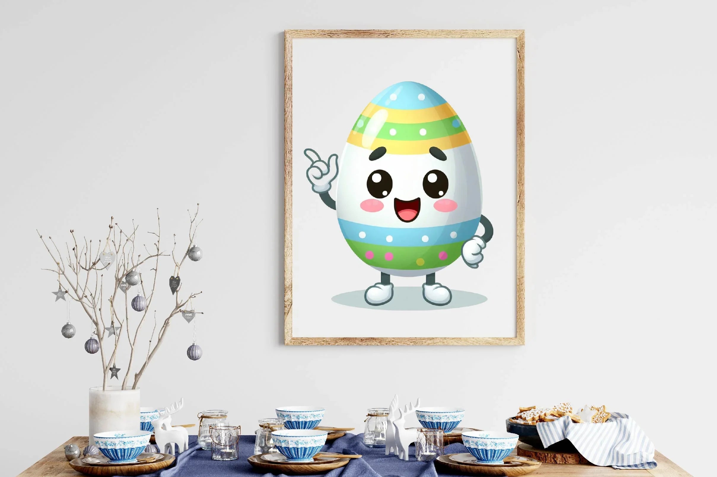 Easter Eggs Character Clipart Bundle - CraftNest - Digital Crafting and Art