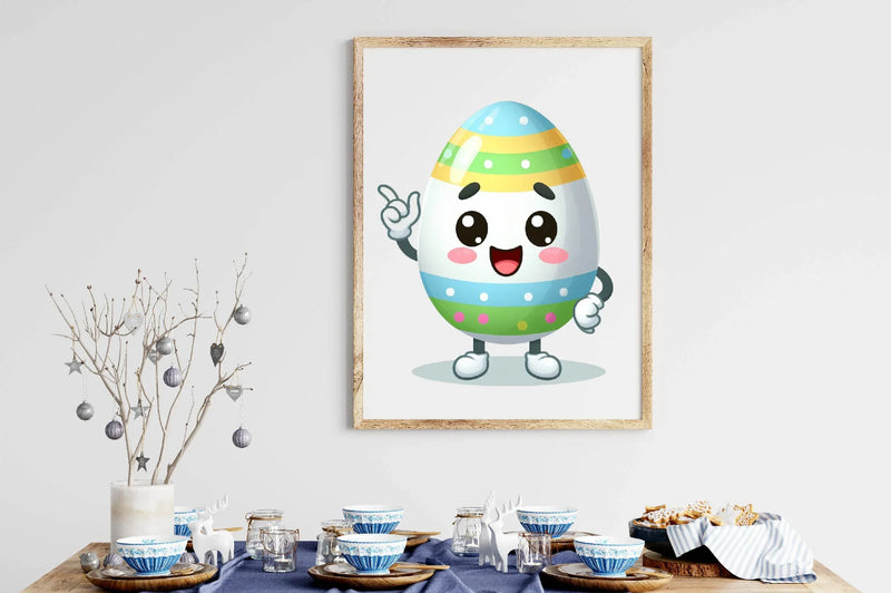 Easter Eggs Character Clipart Bundle - CraftNest - Digital Crafting and Art
