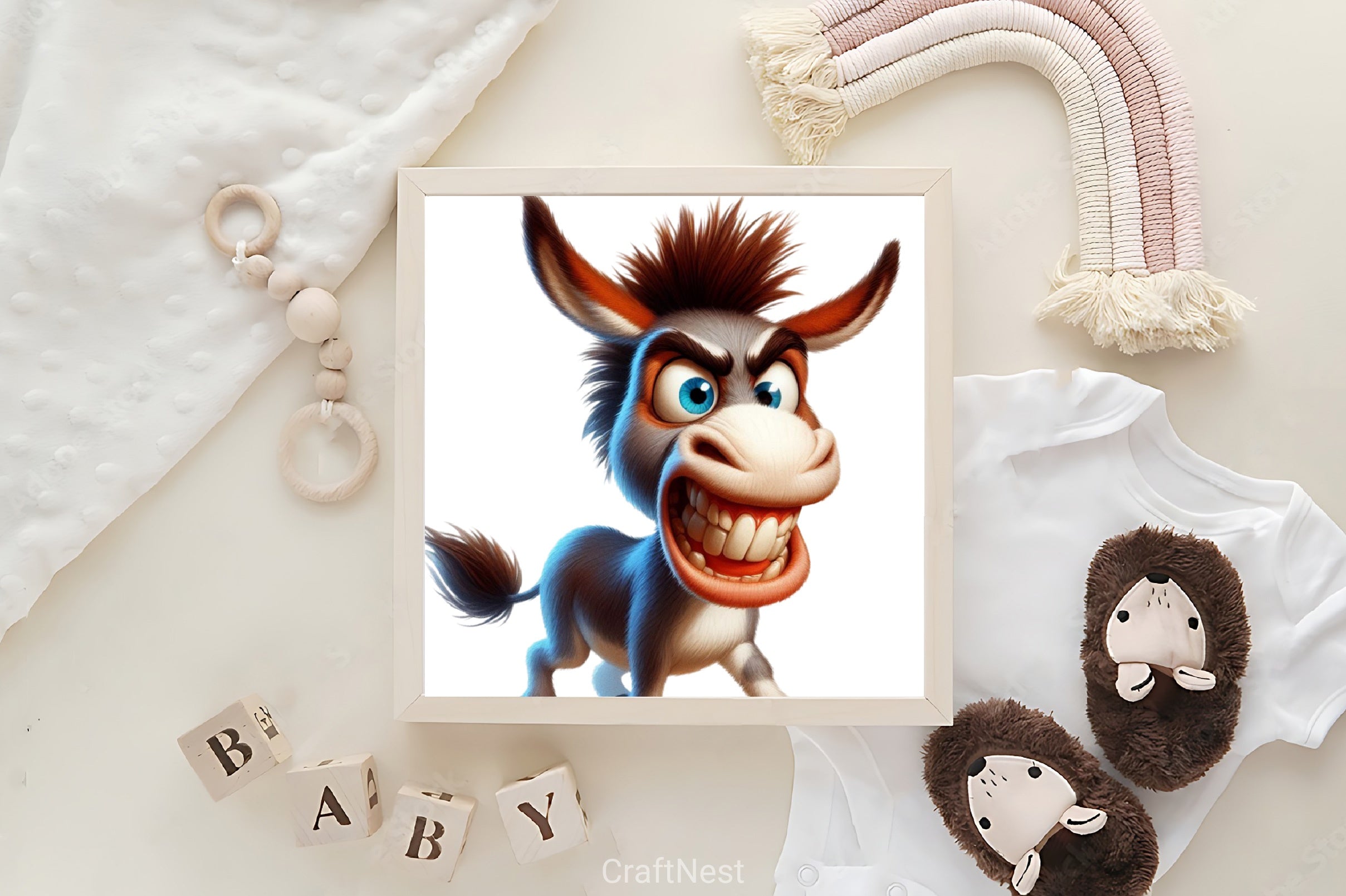 Angry Donkeys Clipart Bundle - CraftNest - Digital Crafting and Art