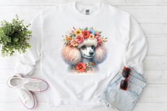 Royal Poodle Illustration Clipart Bundle - CraftNest - Digital Crafting and Art